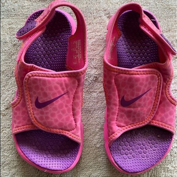 Girls Nike Sunray sandals - Picture 1 of 3